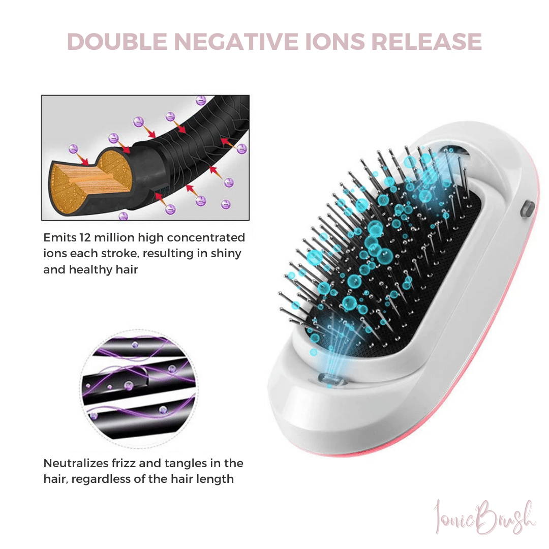 IonicBrush AntiFrizz Hair Brush Nalime